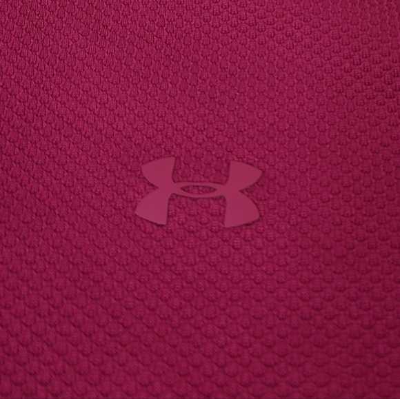 Under Armour Golf ColdGear 1/4 Snap Pullover Sweater Men's Size XL Magenta - Picture 3 of 12